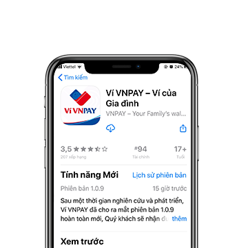Tải ứng dụng VNPay về điện thoại